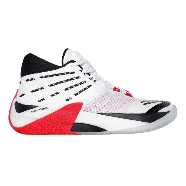 Buty sportowe męskie Skechers Skx Elevate. Białe buty sportowe na co dzień męskie Skechers, z materiału, bez zapięcia, trekkingowe. Za 1,090.00 zł.