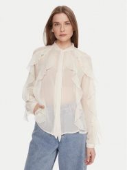ONLY Koszula Taryn 15360696 Beżowy Regular Fit. Brązowe koszule damskie Only, l, bez wzorów, z syntetyku, bez kołnierzyka, bez ramiączek. Za 149.99 zł.