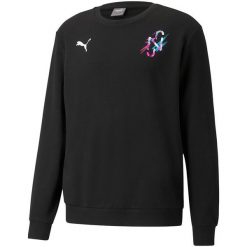 Bluza męska Puma Neymar JR Creativity Crew. Czarne bluzy bez kaptura męskie Puma, m. Za 144.11 zł.