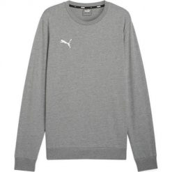 Bluza sportowa męska Puma B23617. Szare bluzy bez kaptura męskie Puma, bez wzorów, sportowe, bez kołnierzyka, bez ramiączek. Za 212.00 zł.