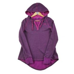 Second life - Kobiecy polarowy sweter TNF Purple - Stan bardzo dobry. Fioletowe swetry klasyczne damskie The North Face, z polaru, bez kołnierzyka. Za 114.17 zł.