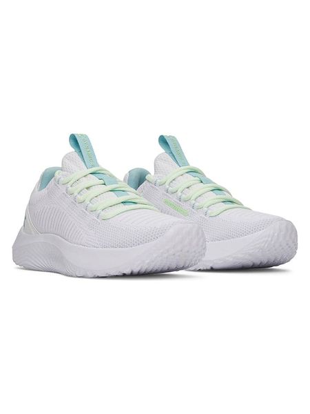 Under Armour Buty sportowe "Dynamic 2" w kolorze białym rozmiar: 38,5. Białe buty sportowe na co dzień damskie Under Armour. Za 259.95 zł.