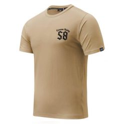 T-shirt Męski EXTREME HOBBY 58 DIVISION. Białe t-shirty męskie EXTREME HOBBY, m, bez wzorów, z bawełny, bez kołnierzyka. Za 129.00 zł.