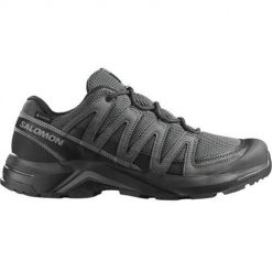 Buty trekkingowe męskie Salomon X-adventure Reckon Gtx. Zielone buty trekkingowe męskie Salomon, z materiału, bez zapięcia, trekkingowe. Za 569.00 zł.