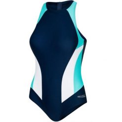 Strój pływacki damski jednoczęściowy Aqua Speed Nina. Białe stroje jednoczęściowe damskie Aqua-Speed, xs, bez wzorów. Za 139.99 zł.