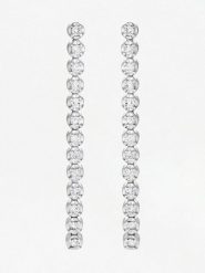 LA MAISON DE LA JOAILLERIE Złote kolczyki-wkrętki z diamentami rozmiar: onesize. Szare kolczyki damskie LA MAISON DE LA JOAILLERIE, z diamentem, złote. Za 1,958.14 zł.