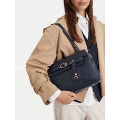 Torebka Beverly Hills Polo Club. Niebieskie torebki klasyczne damskie Beverly Hills Polo Club, bez wzorów, bez dodatków. Za 229.99 zł.