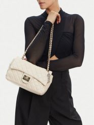 Nine West Torebka CEO-IDAHO-LDA8004 Beżowy. Brązowe torebki klasyczne damskie Nine West, bez wzorów, z materiału, bez dodatków. Za 229.99 zł.