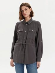 ONLY Koszula Aris 15310852 Szary Regular Fit. Szare koszule damskie Only, xs, bez wzorów, z wiskozy, bez kołnierzyka, bez ramiączek. Za 169.99 zł.