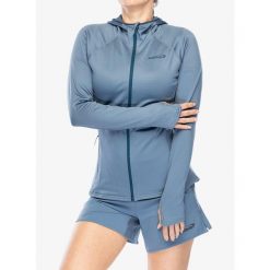 Bluza rozpinana damska Inov-8 Venturelite Mid Hoodie FZ. Niebieskie bluzy bez kaptura damskie Inov-8, xs. Za 492.99 zł.