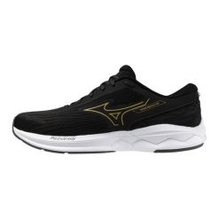 Buty do biegania Mizuno Wave Revolt. Czarne obuwie do biegania damskie Mizuno, mizuno wave. Za 430.50 zł.