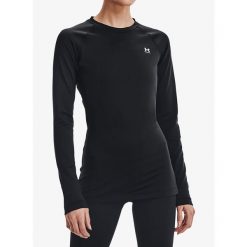 Bluza damska Under Armour ColdGear Authentics Crew. Czarne bluzy bez kaptura damskie Under Armour, s. Za 172.99 zł.