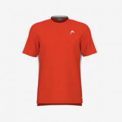 T-shirt męski Slice. Brązowe t-shirty męskie HEAD, m, bez wzorów, z bawełny, bez kołnierzyka. Za 309.99 zł.