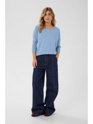 SAINT TROPEZ Sweter w kolorze błękitnym rozmiar: XL. Niebieskie swetry klasyczne damskie Saint Tropez, xl, bez kołnierzyka. Za 74.45 zł.