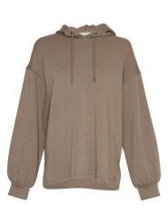 MOSS COPENHAGEN Bluza w kolorze jasnobrązowym rozmiar: M/L. Brązowe bluzy z kapturem damskie MOSS COPENHAGEN, l. Za 215.71 zł.