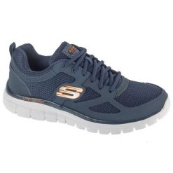 Buty sportowe Sneakersy męskie, Burns-Agoura. Niebieskie buty sportowe na co dzień męskie Skechers, bez zapięcia, trekkingowe. Za 229.99 zł.