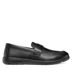 Mokasyny Geox. Czarne mokasyny męskie Geox. Za 449.99 zł.
