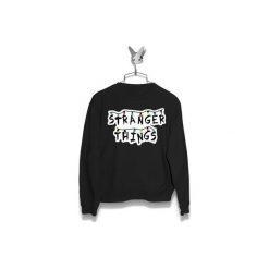 Bluza Światełka Stranger Thing Męska. Czarne bluzy bez kaptura damskie Failfake, m. Za 170.00 zł.