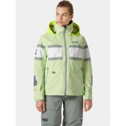 Kurtka Żeglarska Damska Helly Hansen Salt Original. Zielone kurtki damskie Helly Hansen, bez wzorów, z materiału, bez kaptura. Za 1,299.00 zł.