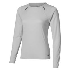 Damska koszulka z długim rękawem Mizuno Dryaero. Czarne t-shirty damskie Mizuno, l, bez wzorów, bez kołnierzyka. Za 255.00 zł.