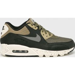 Nike Sportswear - Buty Air Max 90 Premium. Zielone buty sportowe na co dzień męskie Nike Sportswear, z materiału, bez zapięcia. W wyprzedaży za 529.90 zł.