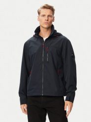 Tommy Hilfiger Kurtka przejściowa MW0MW44299 Granatowy Regular Fit. Niebieskie kurtki męskie Tommy Hilfiger, m, bez wzorów, z syntetyku, bez kaptura. Za 949.99 zł.