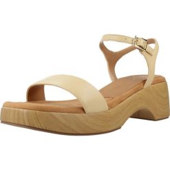 Sandały UNISA IRITA NTO Beżowy. Brązowe obuwie trekkingowe damskie Unisa, bez wzorów, ze skóry, bez obcasa. Za 354.99 zł.