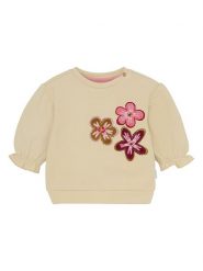 Noppies Bluza w kolorze beżowym rozmiar: 68. Brązowe bluzy i bluzki niemowlęce Noppies, bez wzorów, bez ramiączek, bez kaptura. Za 69.99 zł.