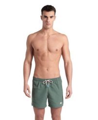 Szorty męskie krótkie spodenki kąpielówki na basen Arena Beach Short. Zielone kąpielówki męskie Arena, m, bez wzorów, z materiału, do biegania. Za 101.98 zł.