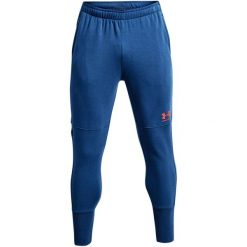 Spodnie Under Armour Accelerate Off-Pitch, Mężczyźni. Zielone spodnie sportowe męskie Under Armour, z bawełny. Za 390.00 zł.