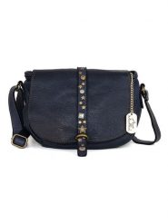 Anna Morellini Skórzana torebka "Luigia" w kolorze granatowym - 23 x 19 x 9 cm rozmiar: onesize. Niebieskie torebki klasyczne damskie Anna Morellini, bez wzorów, z materiału, bez dodatków. Za 391.99 zł.