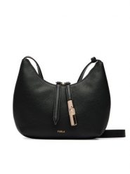 Furla Torebka Goccia S WB01500 BX3353 CN O6000 Czarny. Czarne torebki klasyczne damskie Furla, bez wzorów, ze skóry, bez dodatków. Za 1,259.00 zł.