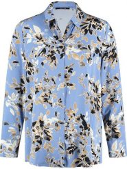 TAIFUN Bluzka w kolorze błękitnym rozmiar: 38. Niebieskie bluzki damskie Taifun, bez wzorów, z wiskozy, bez kołnierzyka, bez ramiączek. Za 139.54 zł.