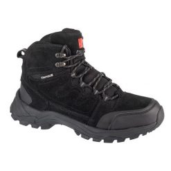 Buty Campus Masif CM0108323200 czarne. Czarne buty trekkingowe męskie z materiału, za kostkę, bez zapięcia, trekkingowe. Za 419.48 zł.