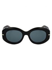 Hugo Boss Damskie okulary przeciwsłoneczne w kolorze czarno-granatowym rozmiar: 51. Czarne okulary przeciwsłoneczne damskie Hugo Boss. Za 347.99 zł.