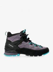 Buty podejściowe damskie AKU Rock DFS Mid GTX. Szare obuwie trekkingowe damskie Aku. Za 855.40 zł.
