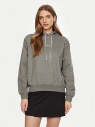 Guess Bluza W5RQ00 KBY51 Szary Regular Fit. Szare bluzy bez kaptura damskie Guess, s, z bawełny. Za 219.99 zł.