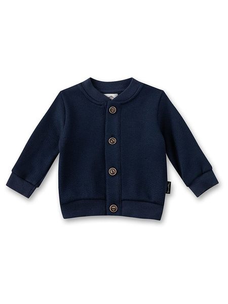 Sanetta Kidswear Bluza w kolorze granatowym rozmiar: 62. Niebieskie bluzy i bluzki niemowlęce Sanetta Kidswear, bez wzorów, z bawełny, bez ramiączek, bez kaptura. Za 64.95 zł.