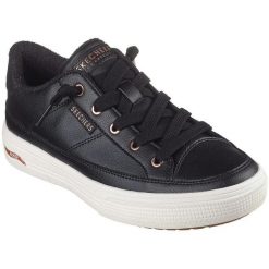 Buty sportowe damskie Skechers Arch Fit Arcade On My Way. Czarne buty sportowe na co dzień damskie Skechers, bez wzorów, z materiału, na fitness i siłownię. Za 490.00 zł.