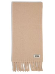 Drykorn szalik z wykończeniem z alpaki - Kasay Kobiety beżowy, ONE SIZE. Brązowe szaliki i kominy damskie Drykorn, z aplikacjami, z wełny. Za 429.95 zł.