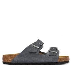 Klapki Birkenstock. Szare klapki i japonki męskie Birkenstock. Za 509.99 zł.