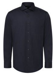 BOSS Koszula łatwa w prasowaniu Mężczyźni Slim Fit niebieski, 41. Niebieskie koszule męskie Boss, m, bez wzorów, bez kołnierzyka, bez ramiączek. Za 549.95 zł.