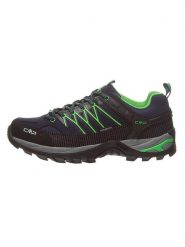 CMP Buty trekkingowe "Rigel" w kolorze granatowo-zielonym rozmiar: 45. Niebieskie buty trekkingowe męskie CMP, z materiału, bez zapięcia, outdoorowe. Za 303.06 zł.