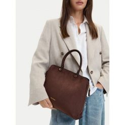 Torebka GINO ROSSI. Brązowe torebki klasyczne damskie Gino Rossi, bez wzorów, bez dodatków. Za 349.99 zł.