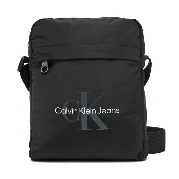 Saszetka Calvin Klein Jeans. Czarne saszetki męskie Calvin Klein Jeans, z jeansu. Za 149.99 zł.