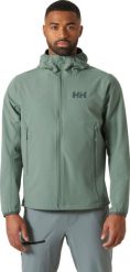 Kurtka wodoodporna Helly Hansen Cascade Shield. Szare kurtki męskie Helly Hansen, na lato, m, bez wzorów, z elastanu, bez kaptura. Za 725.35 zł.
