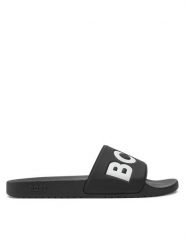 BOSS Klapki Aryeh 50536835 Czarny. Czarne klapki i japonki męskie Boss, ze skóry. Za 159.99 zł.