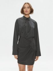Herskind Sukienka codzienna Dorthea 4904988 Szary Regular Fit. Szare sukienki damskie Herskind, na co dzień, bez wzorów, z syntetyku, bez kołnierzyka, bez ramiączek, proste. Za 539.99 zł.