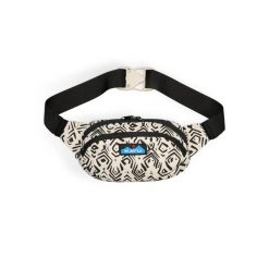 Torebka biodrowa Kavu Canvas Spectator - surf eddy. Brązowe torebki klasyczne damskie KAVU, bez wzorów, bez dodatków. Za 96.99 zł.