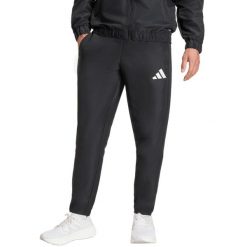 Męskie spodnie dresowe adidas Entrada 26 Presentation czarne. Czarne spodnie dresowe męskie Adidas, bez wzorów, z dresówki. Za 121.99 zł.